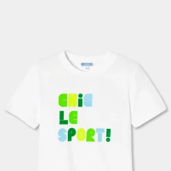 Jacadi T-Shirts And Polo Shirts|Boy short-sleeved T-shirt Jacadi White