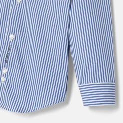 Jacadi Shirts|Boy striped shirt White/Blue