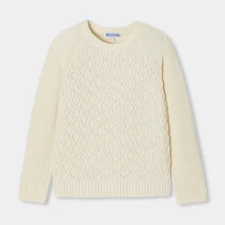 Jacadi Sweaters, Sweatshirts And Cardigans|Boy sweater Jacadi soft white