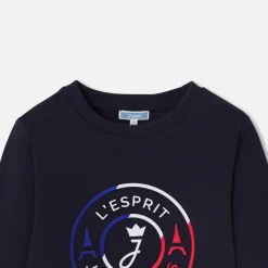 Jacadi Sweaters, Sweatshirts And Cardigans|Boy sweatshirt Jacadi Navy