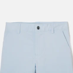 Jacadi Shorts|Boy twill Bermuda shorts Pale blue
