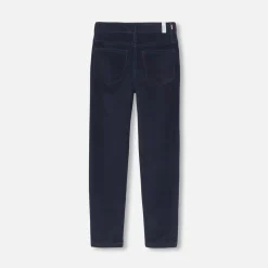 Jacadi Pants And Sweatpants|Boy velour pants Jacadi Navy