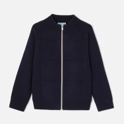 Jacadi Sweaters, Sweatshirts And Cardigans|Boy zipped vest Jacadi Navy