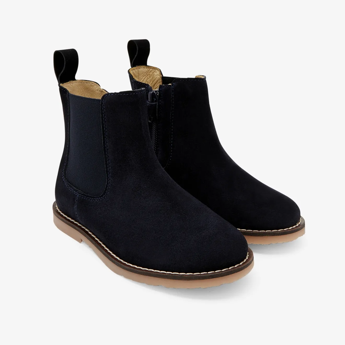 Jacadi Ankle Boots|Chelsea boots for boys Jacadi Navy