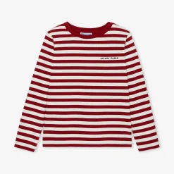 Jacadi T-Shirts And Polo Shirts|Child Breton tee White/Red