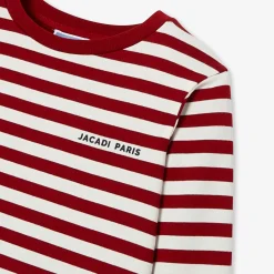 Jacadi T-Shirts And Polo Shirts|Child Breton tee White/Red