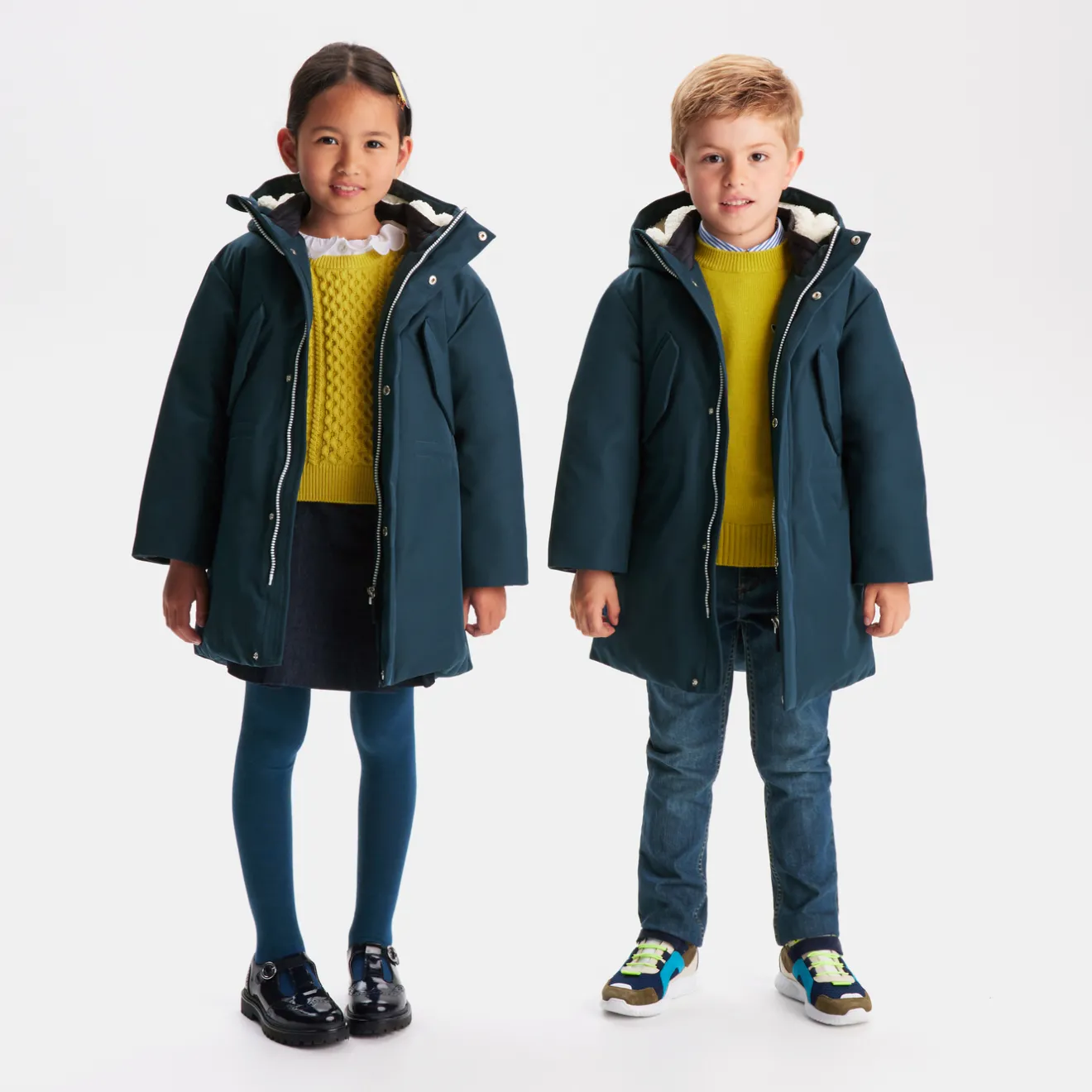 Jacadi Coats And Outerwear|Coats And Outerwear|Child long parka Ink blue
