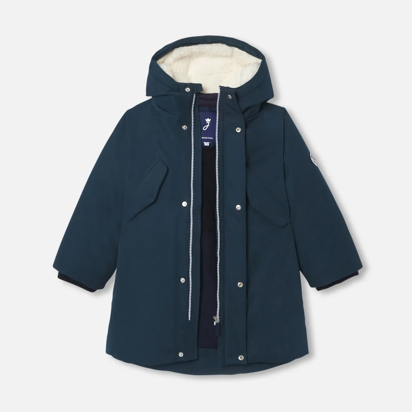 Jacadi Coats And Outerwear|Coats And Outerwear|Child long parka Ink blue