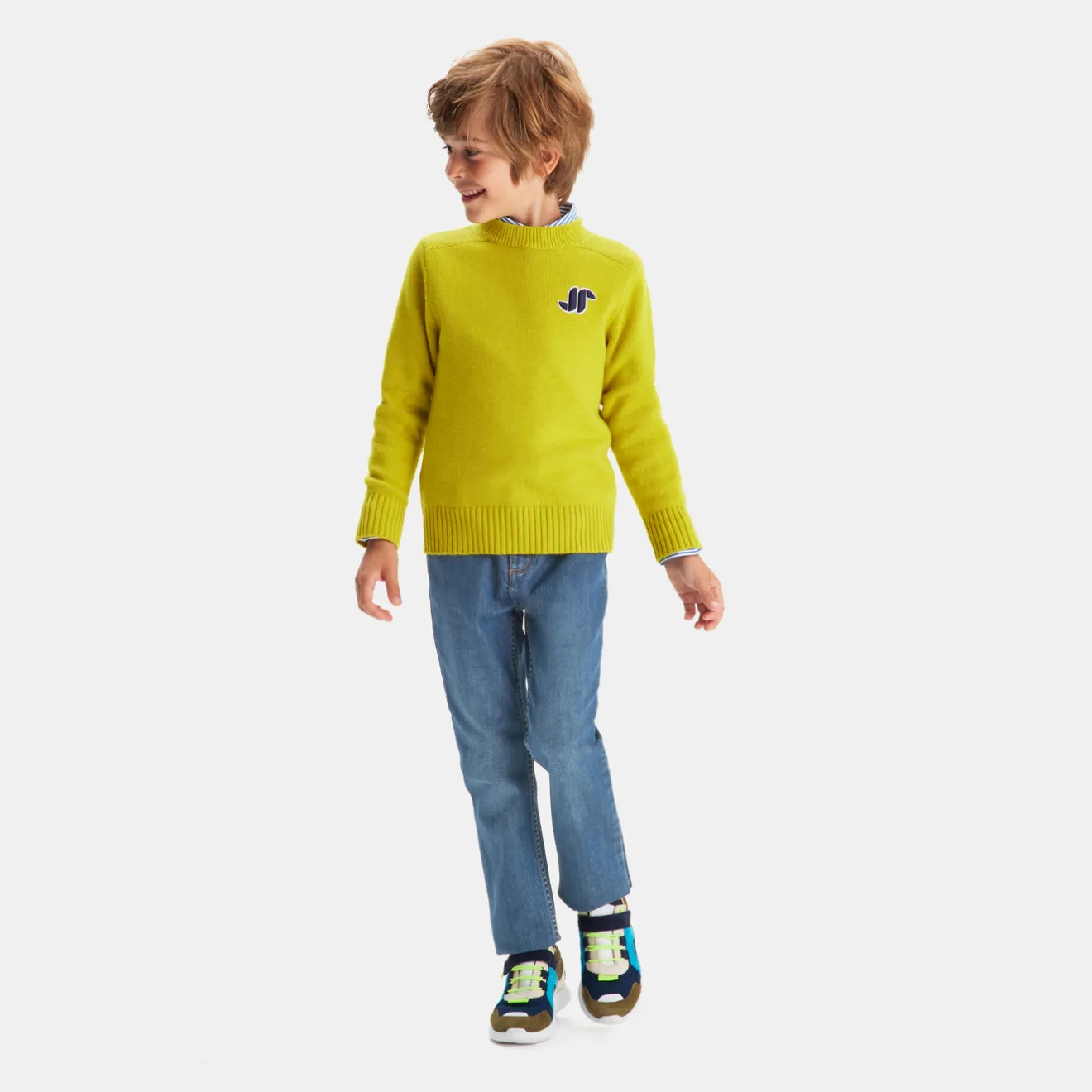 Jacadi Sweaters, Sweatshirts And Cardigans|Child sweater Mustard