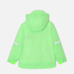 Jacadi Coats And Outerwear|Coats And Outerwear|Child windbreaker White/Green