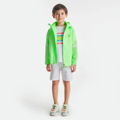 Jacadi Coats And Outerwear|Coats And Outerwear|Child windbreaker White/Green