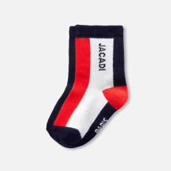 Jacadi Socks And Booties|Accessories|Duo of baby boy socks Multicolour
