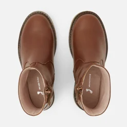 Jacadi Ankle & Lined Boots|Girl ankle boots Nude