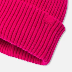 Jacadi Beanies, Scarves And Gloves|Accessories|Girl beanie with microfleece lining Grenadine Pink