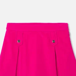 Jacadi Dresses And Skirts|Girl box pleat skirt Raspberry
