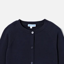 Jacadi Cardigans, Sweaters And Sweatshirts|Girl cardigan Jacadi Navy