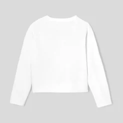 Jacadi Cardigans, Sweaters And Sweatshirts|Girl cardigan Jacadi White