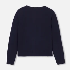 Jacadi Cardigans, Sweaters And Sweatshirts|Girl cardigan Jacadi Navy