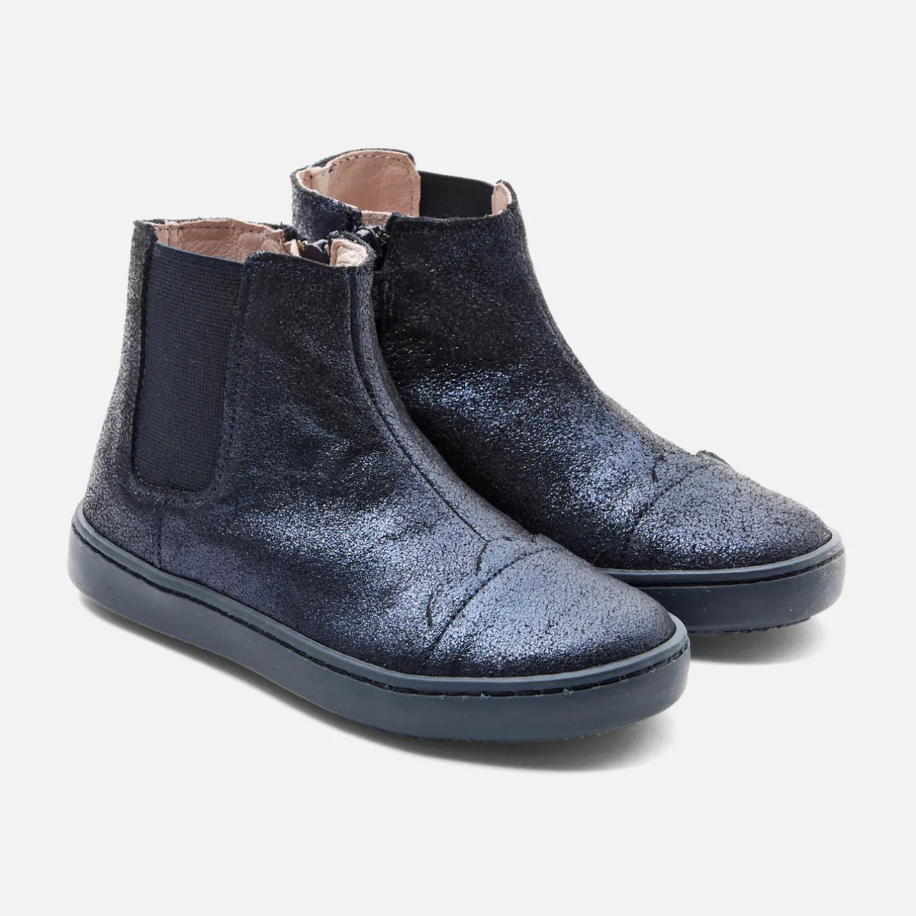 Jacadi Ankle & Lined Boots|Girl Chelsea boots Blue