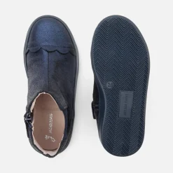 Jacadi Ankle & Lined Boots|Girl Chelsea boots Blue