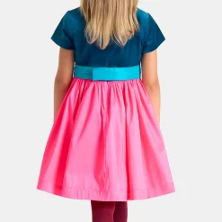 Jacadi Dresses And Skirts|Girl color block dress Pink/Blue