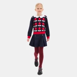 Jacadi Dresses And Skirts|Girl denim skirt Dark Denim