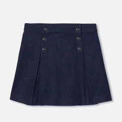 Jacadi Dresses And Skirts|Girl denim skirt Dark Denim