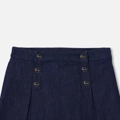 Jacadi Dresses And Skirts|Girl denim skirt Dark Denim