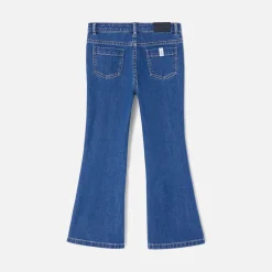 Jacadi Pants And Sweatpants|Girl flare jeans Denim blue