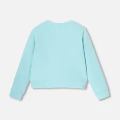 Jacadi Cardigans, Sweaters And Sweatshirts|Girl fleece cardigan Aqua green