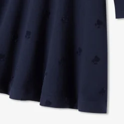 Jacadi Dresses And Skirts|Girl fleece dress Jacadi Navy