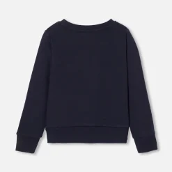 Jacadi Cardigans, Sweaters And Sweatshirts|Girl fleece sweatshirt Jacadi Navy