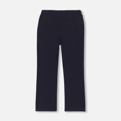 Jacadi Pants And Sweatpants|Girl fleece trousers Jacadi Navy