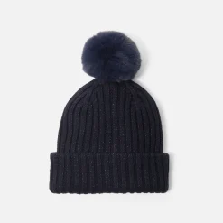 Jacadi Beanies, Scarves And Gloves|Accessories|Girl hat with Lurex details Jacadi Navy