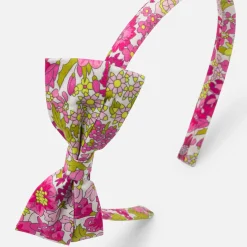 Jacadi Hair Accessories|Accessories|Girl headband in Liberty fabric Multicolour