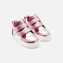 Jacadi Sneakers|Girl high-top sneakers Silver/multicolour