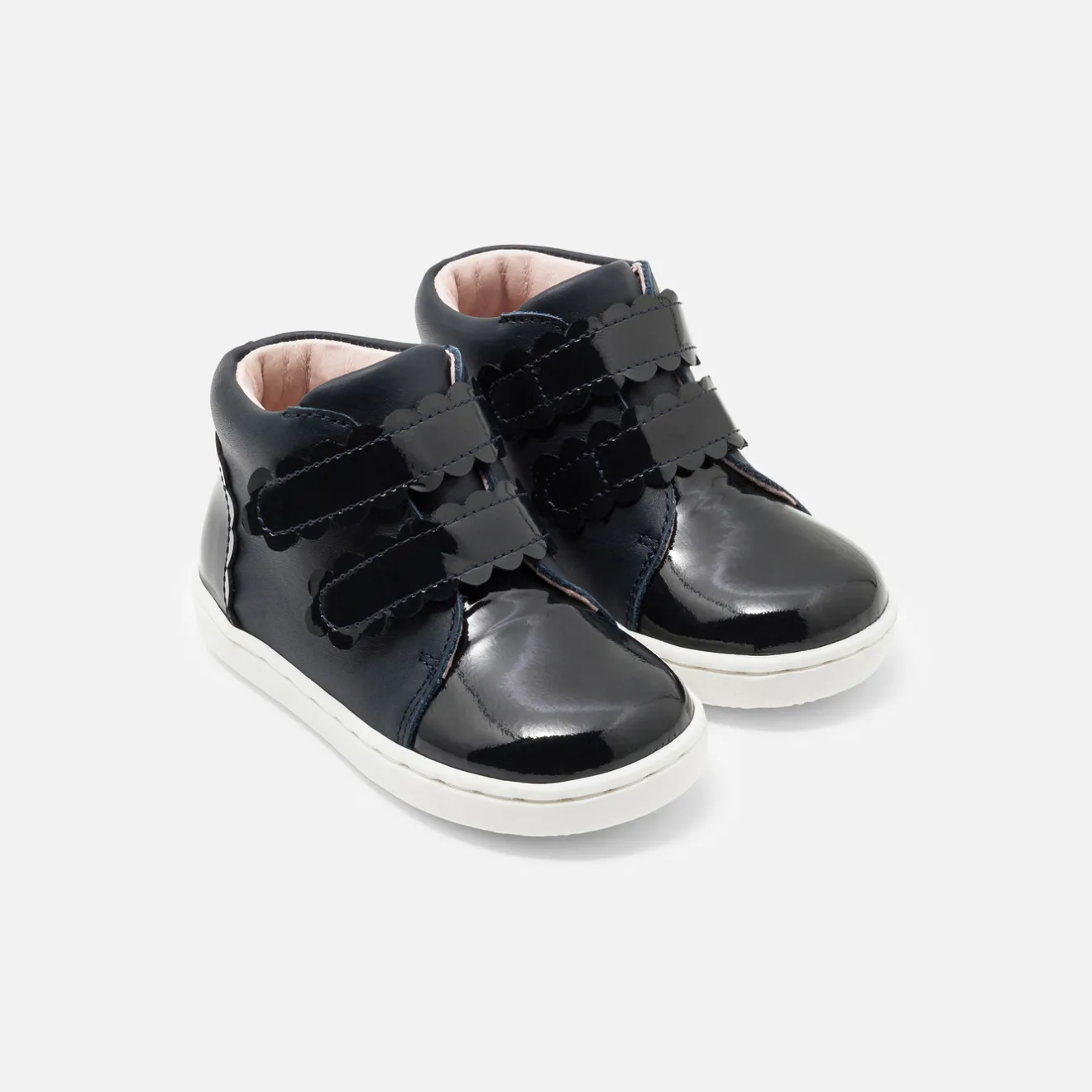 Jacadi Sneakers|Girl high-top sneakers Jacadi Navy