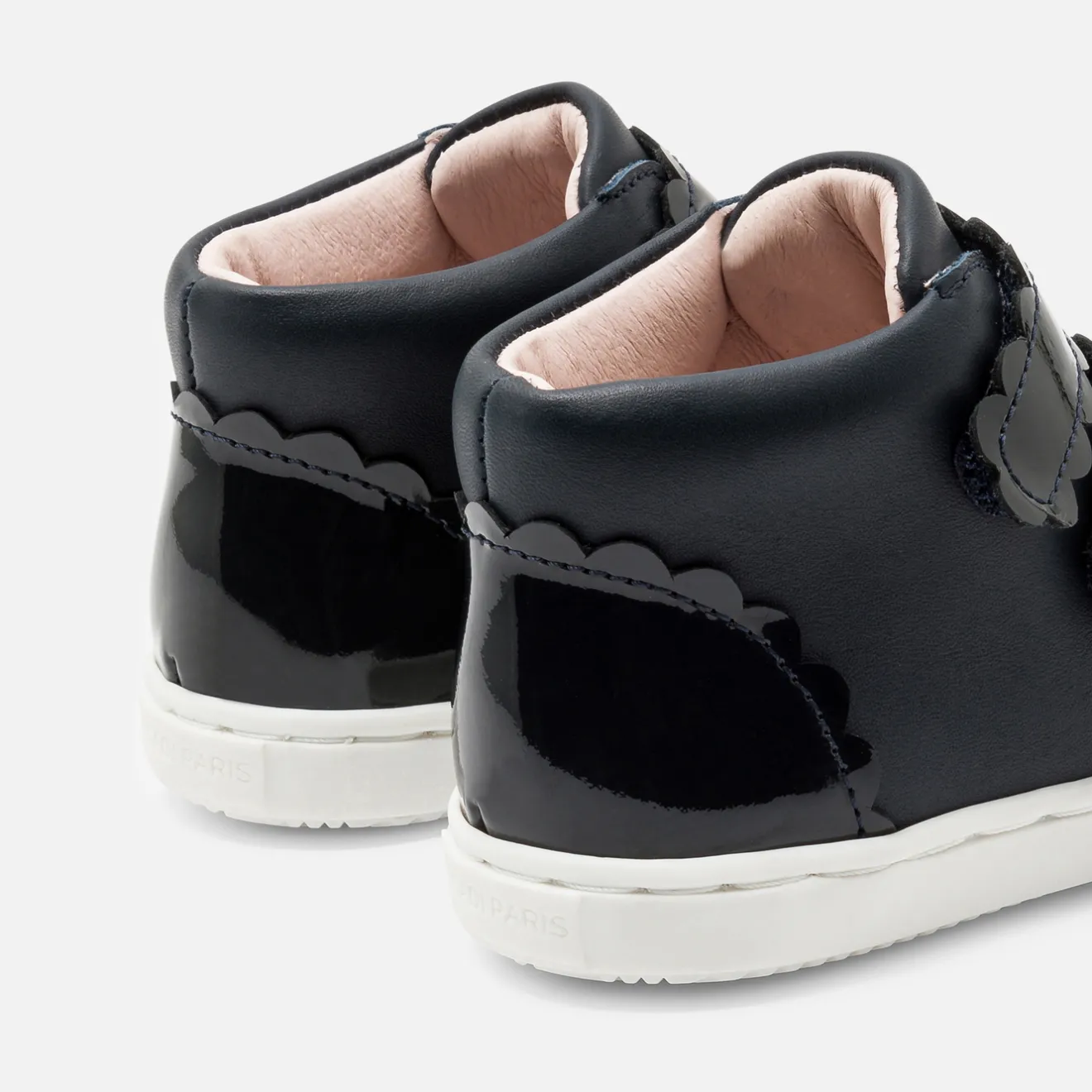 Jacadi Sneakers|Girl high-top sneakers Jacadi Navy
