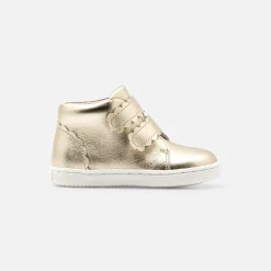 Jacadi Sneakers|Girl high-top sneakers Gold
