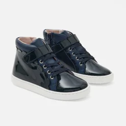 Jacadi Sneakers|Girl high top sneakers Jacadi Navy