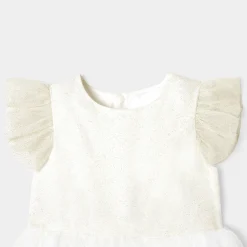 Jacadi Dresses And Skirts|Plush And Activity Toys|Girl Holiday costume White/Gold