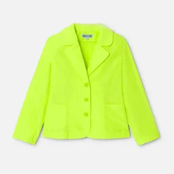 Jacadi Coats And Outerwear|Girl Coats & Puffer Jackets|Girl jacket in technical fabric Nepn green