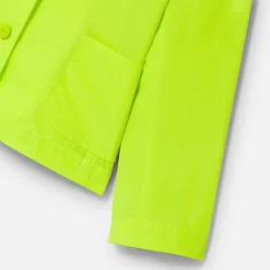 Jacadi Coats And Outerwear|Girl Coats & Puffer Jackets|Girl jacket in technical fabric Nepn green