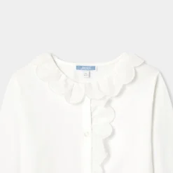 Jacadi Blouses And Shirts|Girl' jersey blouse Jacadi White