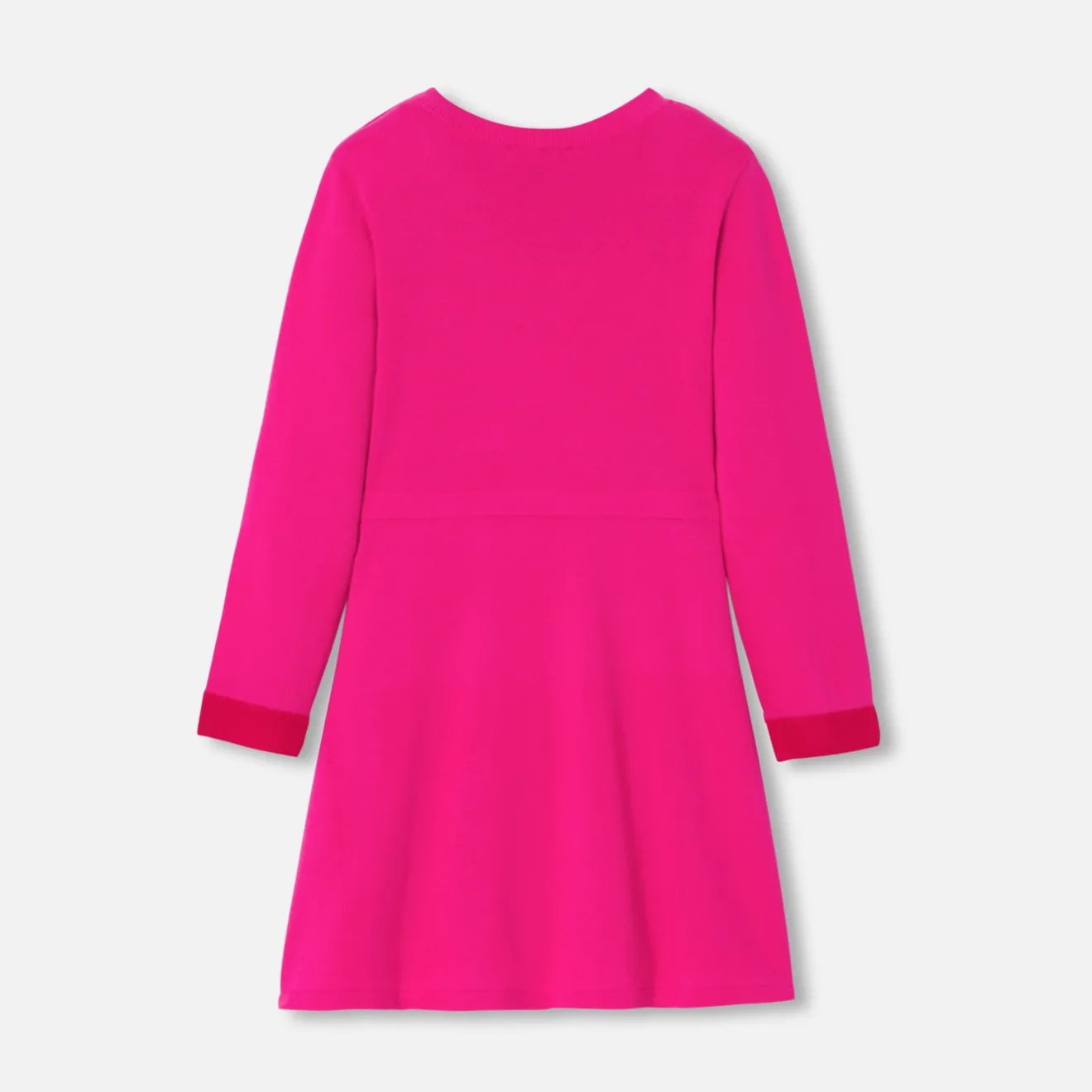 Jacadi Dresses And Skirts|Girl knitted dress Pink/Red