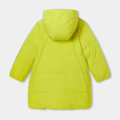Jacadi Coats And Outerwear|Girl Coats & Puffer Jackets|Girl long padded jacket Jacadi soft white