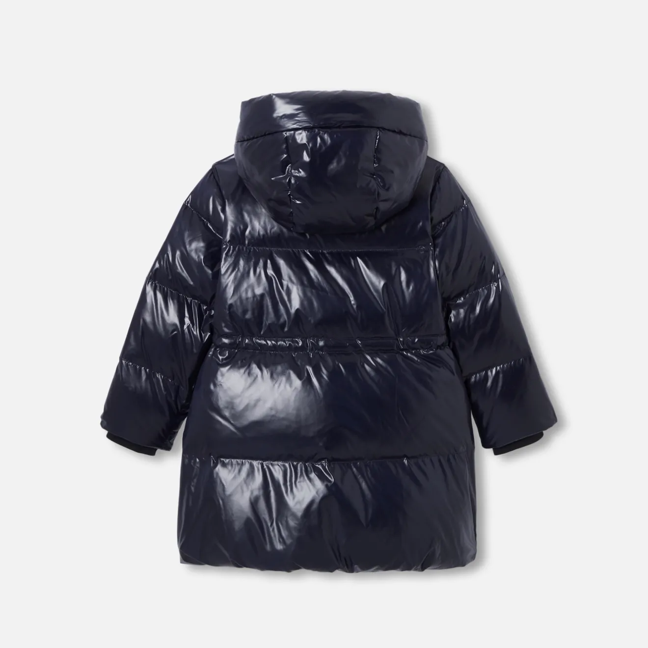 Jacadi Coats And Outerwear|Girl Coats & Puffer Jackets|Girl long padded jacket Jacadi Navy