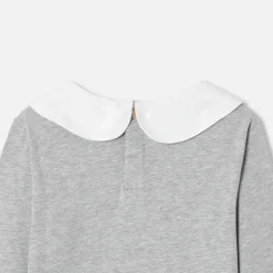Jacadi T-Shirts, Polo Shirts|Girl long-sleeved T-shirt Jacadi light Heather Grey