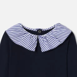 Jacadi T-Shirts, Polo Shirts|Girl long-sleeved T-shirt Jacadi Navy