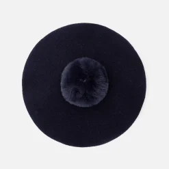 Jacadi Accessories|Winter Accessories|Girl Maison Laulhère beret Jacadi Navy